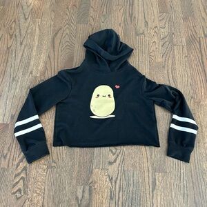 Girls Cropped Hoodie